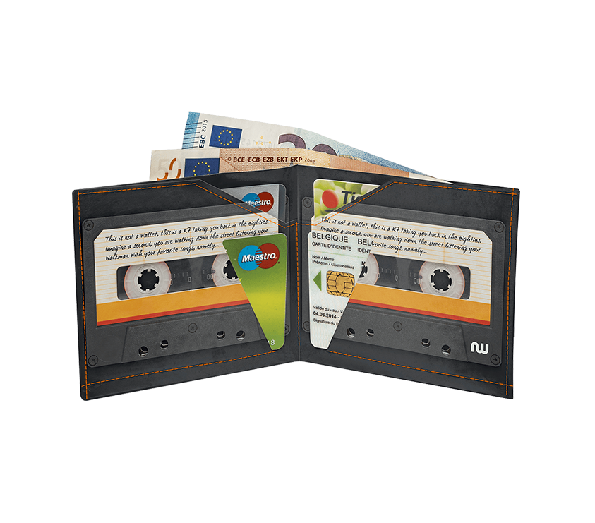 Portefeuille cassette ultra plat de la marque nowa
