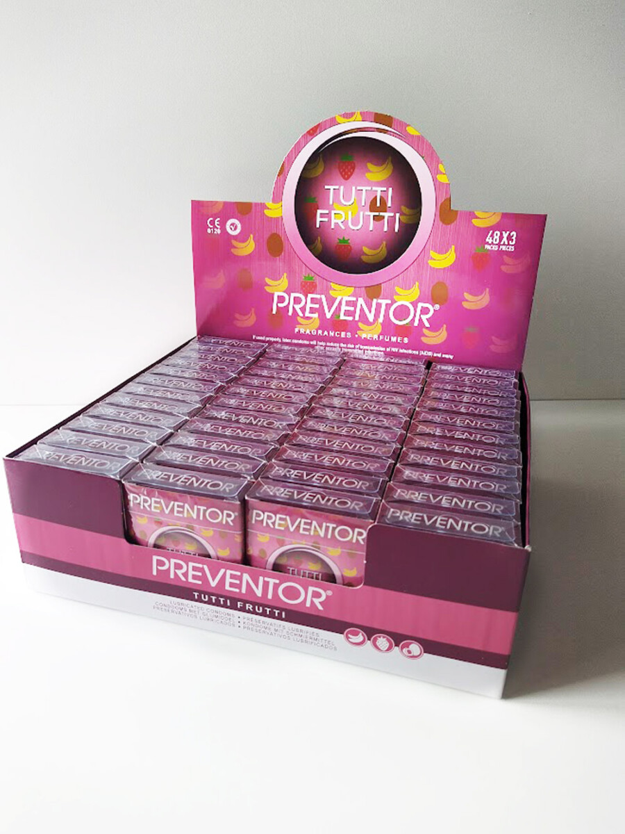 Boite de 144 préservatifs preventor