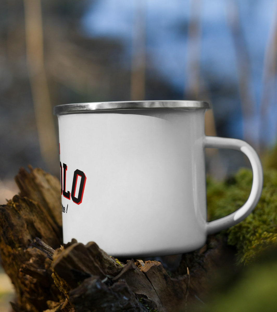 Mug émaillé Carolo