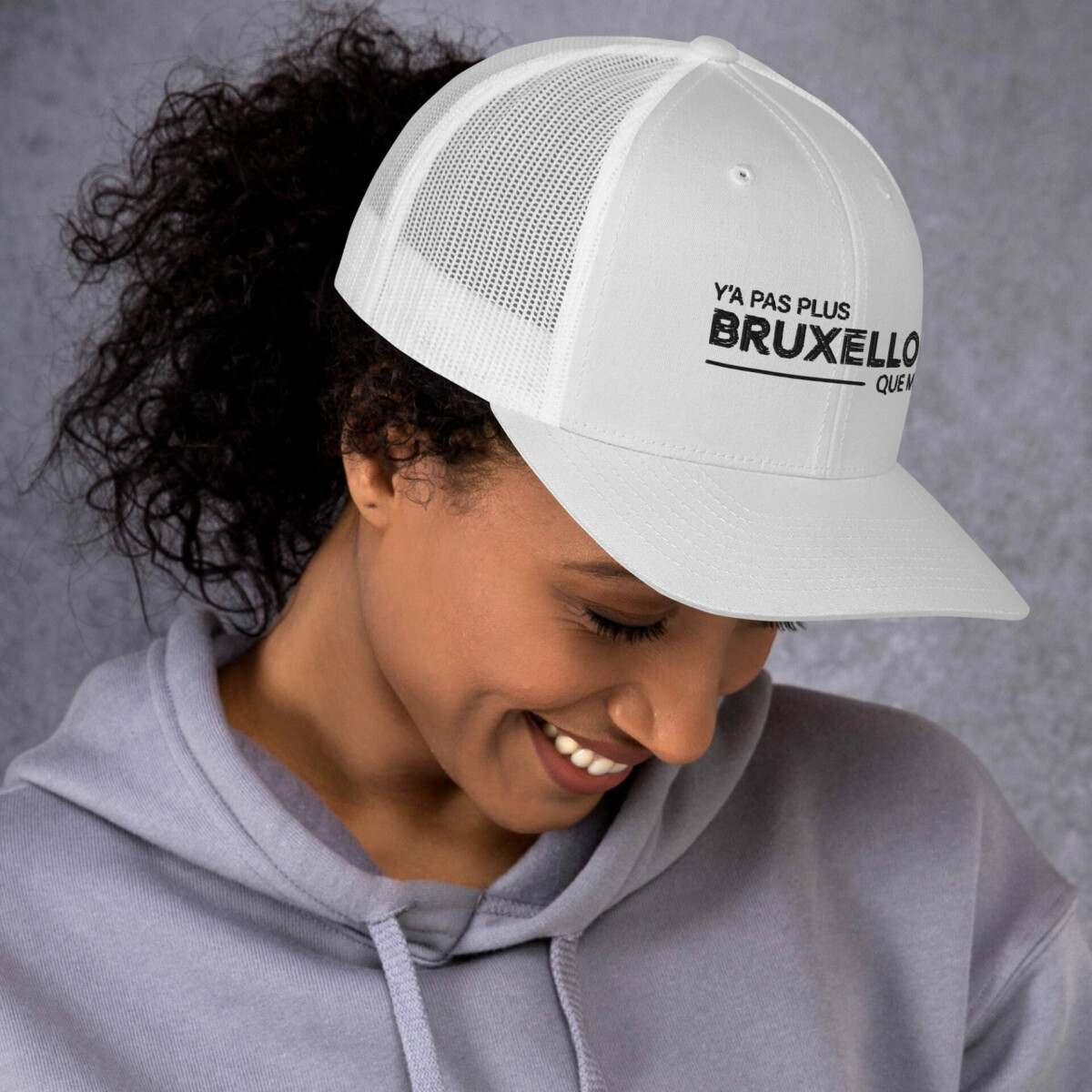 Casquette Trucker | Il y a pas plus bruxellois que moi – Image 6